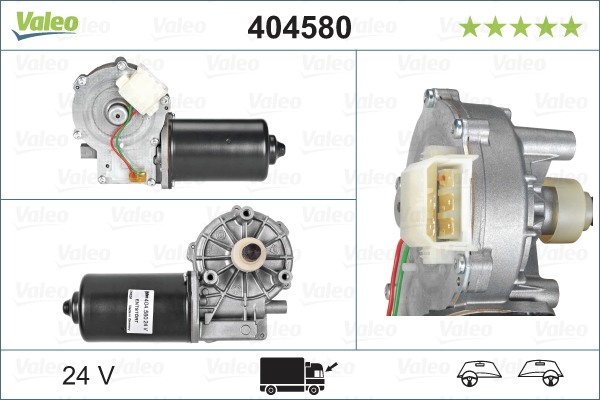 Motor stergator 404580 VALEO